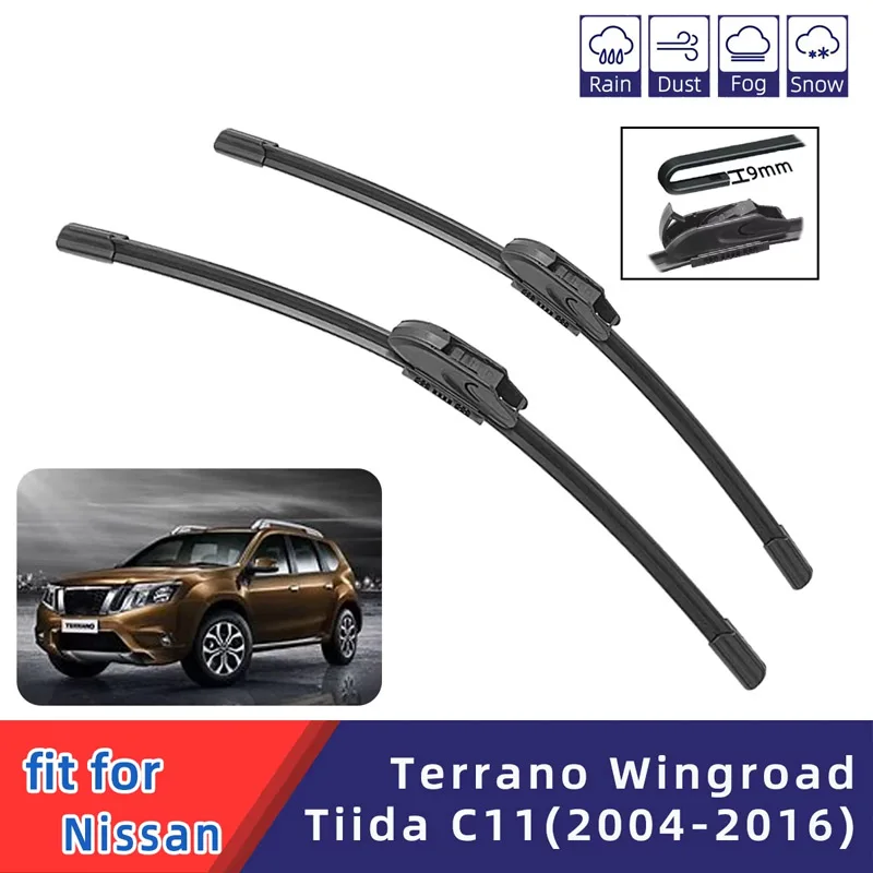 For Nissan Terrano Tiida C11 Wingroad Front Windshield Wiper General Motors Multifunctional Rubber Strip Wiper Wholesale
For Nissan Terrano Tiida C11 Wingroad Front Windshield Wiper General Motors Multifunctional Rubber Strip Wiper Wholesale