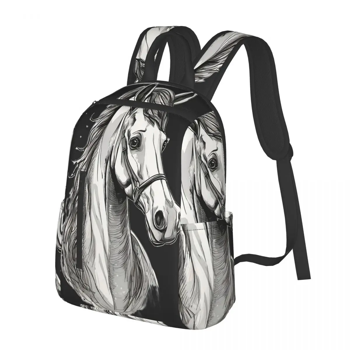 Animal White Horse Painting Art Student Backpack School Bag Hiking Travel Daypack for Men Women Bookbag Shoulder Bags
Animal White Horse Painting Art Student Backpack School Bag Hiking Travel Daypack for Men Women Bookbag Shoulder Bags