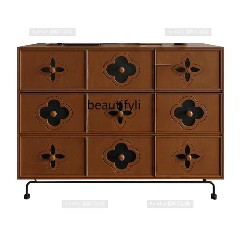 Design sense chest cabinet French simple drawer cabinet retro porch cabinet can be customized
Design sense chest cabinet French simple drawer cabinet retro porch cabinet can be customized
