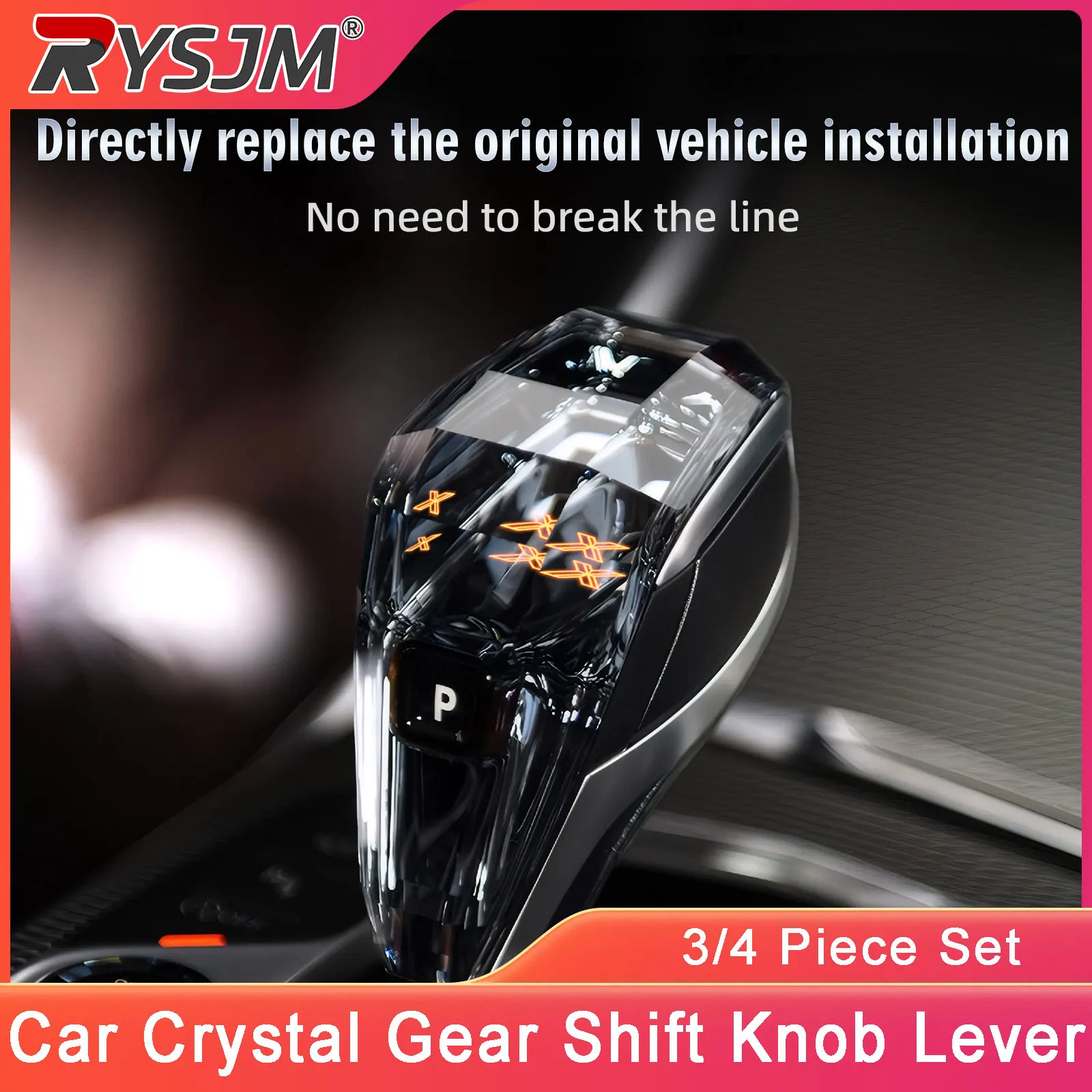 Car Crystal Gear Lever Orange Lighting For BMW G20 G21 iX3 G08 X3 G01 X6 G06 Left-Hand Drive(LHD) Vehicles
Car Crystal Gear Lever Orange Lighting For BMW G20 G21 iX3 G08 X3 G01 X6 G06 Left-Hand Drive(LHD) Vehicles