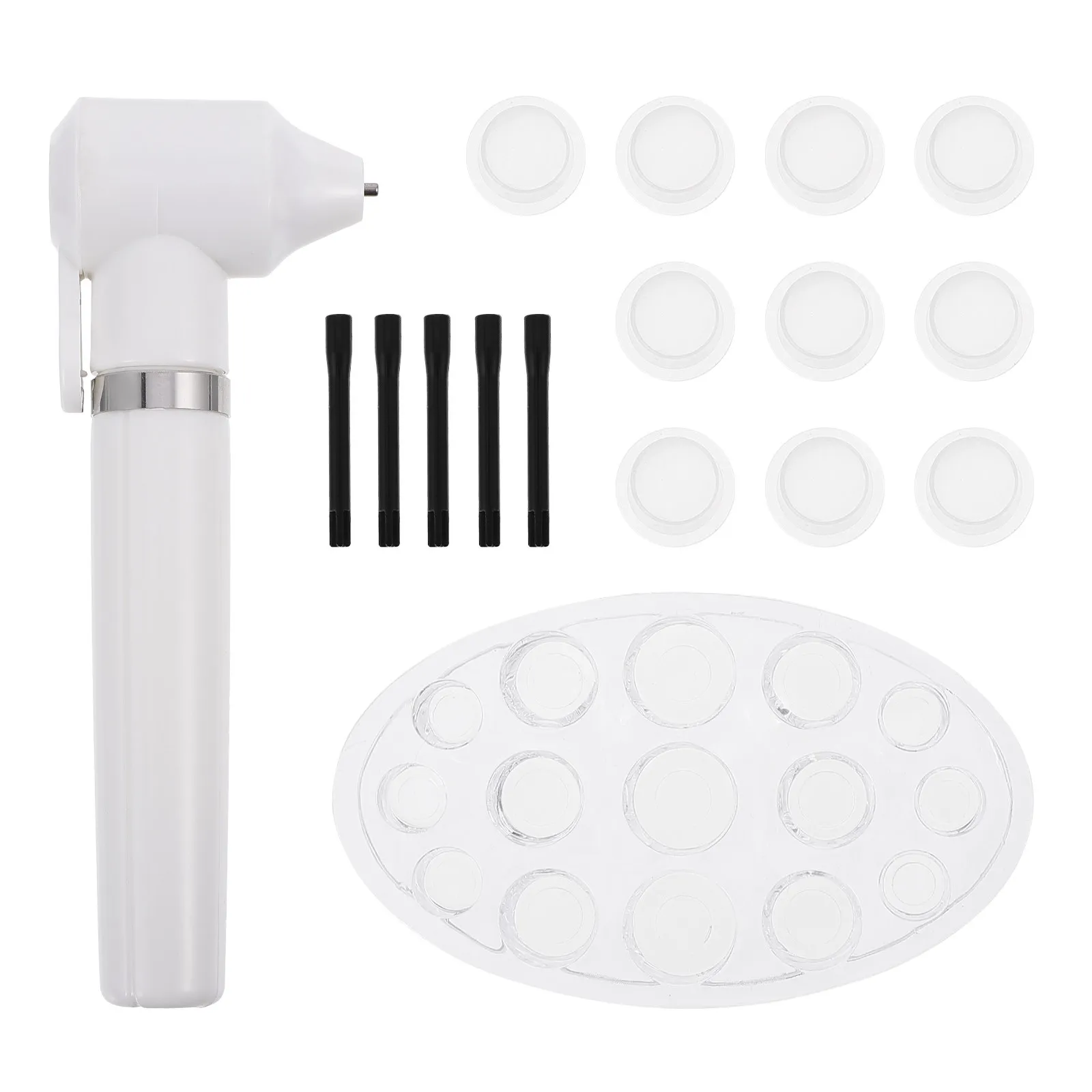 1Set Ink Mixer Machine Sturdy Ink Cup Stand 5 Replacement Mixing Rods Pigment Mixer Agitator for Eyebrow Color Supply Eyelash
1Set Ink Mixer Machine Sturdy Ink Cup Stand 5 Replacement Mixing Rods Pigment Mixer Agitator for Eyebrow Color Supply Eyelash