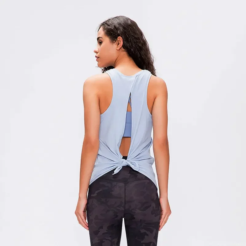 Loose Top Activewear Naked-Feel Athletic Yoga Vest s Open Back Yoga Tank Tops Stretch Sexy Blouse Sport Fitness Tank Tops
Loose Top Activewear Naked-Feel Athletic Yoga Vest s Open Back Yoga Tank Tops Stretch Sexy Blouse Sport Fitness Tank Tops