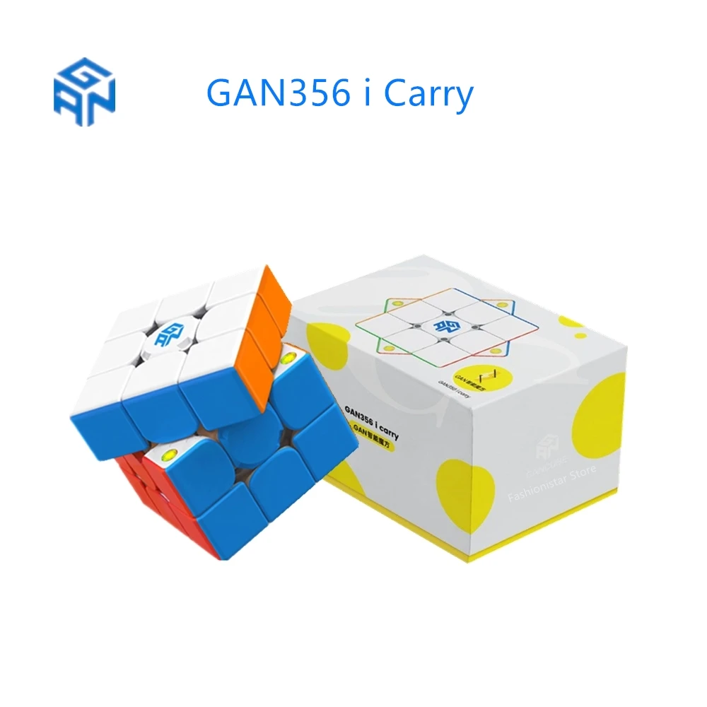 GAN356 i Carry 3x3x3 magnetic cube GAN Bluetooth Samrt cube , GAN 356 magic cube Professional Speed cube , GAN i carry cube
GAN356 i Carry 3x3x3 magnetic cube GAN Bluetooth Samrt cube , GAN 356 magic cube Professional Speed cube , GAN i carry cube
