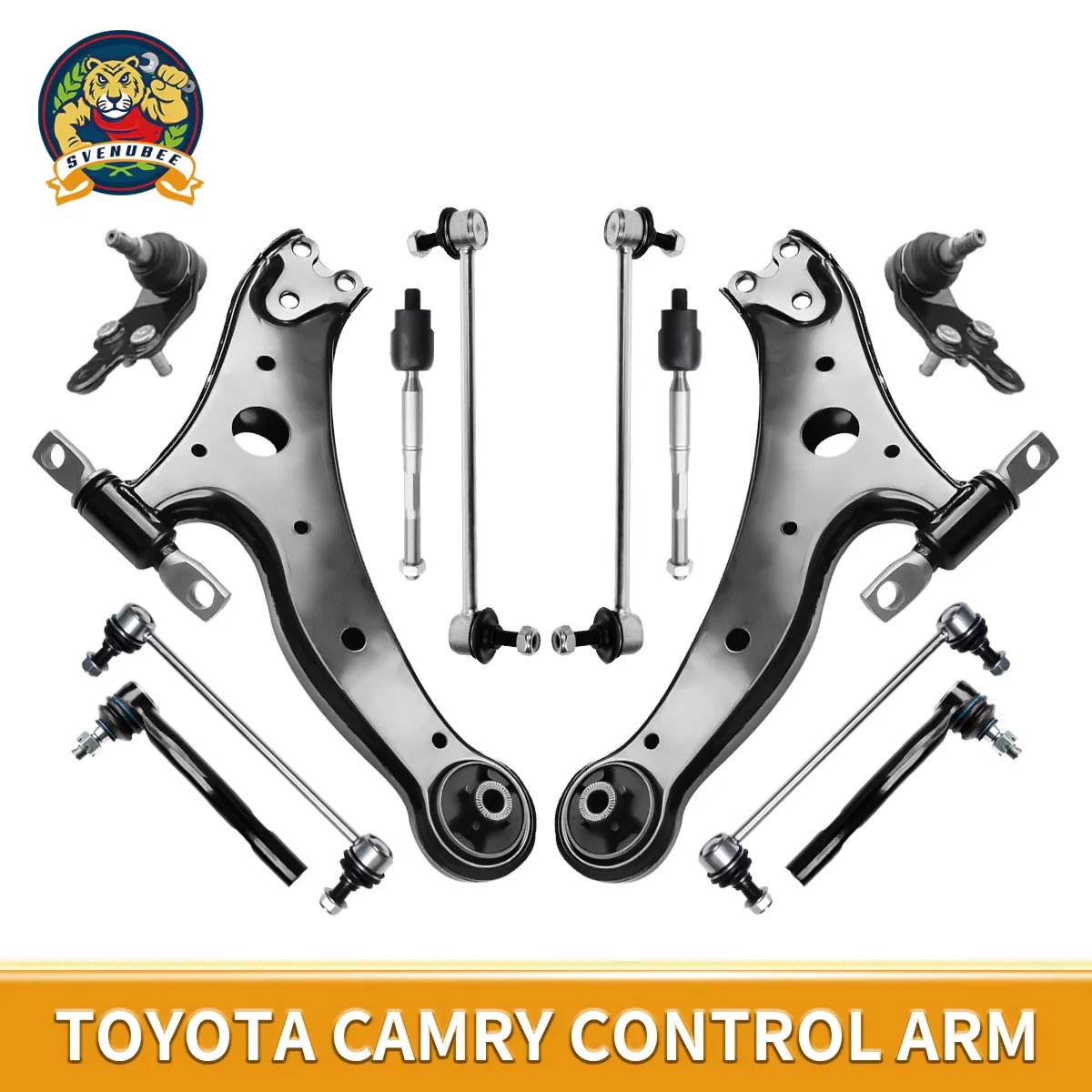 Svenubee Front Lower Control Arm with Ball Joints Tie Rod End Link 12Pcs Kits Set for Toyota Camry 2007 2008 2009 2010 201
Svenubee Front Lower Control Arm with Ball Joints Tie Rod End Link 12Pcs Kits Set for Toyota Camry 2007 2008 2009 2010 201
