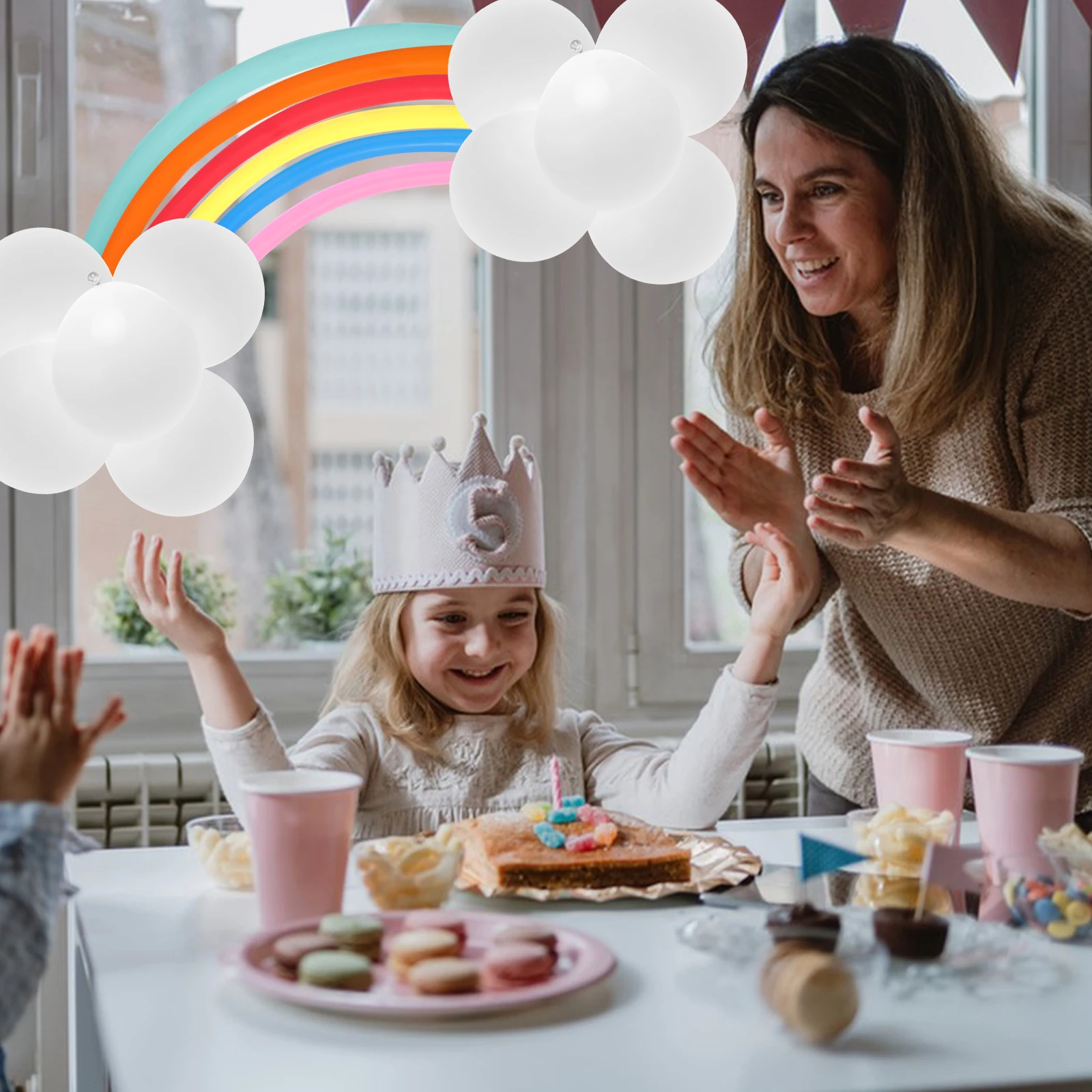 17Pcs Balloon Rainbow Creative Decor Balloons Sets Beautiful Party Supplies For Birthday Baby Shower Home Decorations 
17Pcs Balloon Rainbow Creative Decor Balloons Sets Beautiful Party Supplies For Birthday Baby Shower Home Decorations