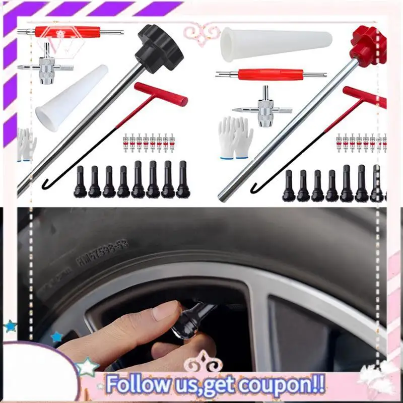 Простой в использовании, 23 шт., съемник стержня клапана, трубка, набор инструментов для ремонта металлических шин, металлический автомобильный съемник, устройство для снятия шин, установщик
Простой в использовании, 23 шт., съемник стержня клапана, трубка, набор инструментов для ремонта металлических шин, металлический автомобильный съемник, устройство для снятия шин, установщик