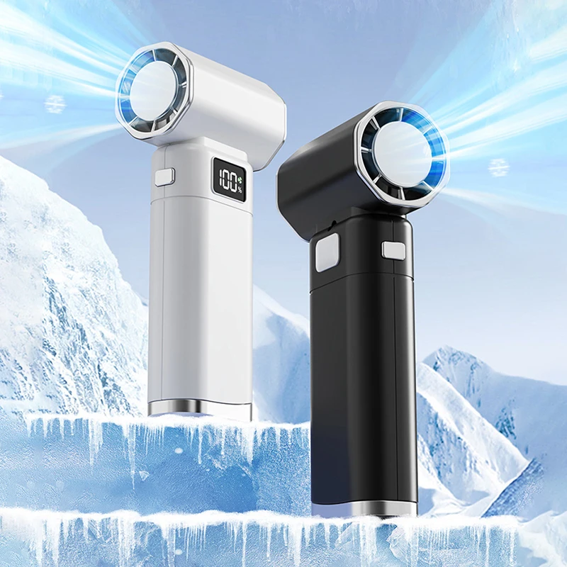 Handheld Violence Fan High Speed Portable Turbofan USB Rechargeable Electric Fan Digital Display Support Five Speed Wind Speed
Handheld Violence Fan High Speed Portable Turbofan USB Rechargeable Electric Fan Digital Display Support Five Speed Wind Speed