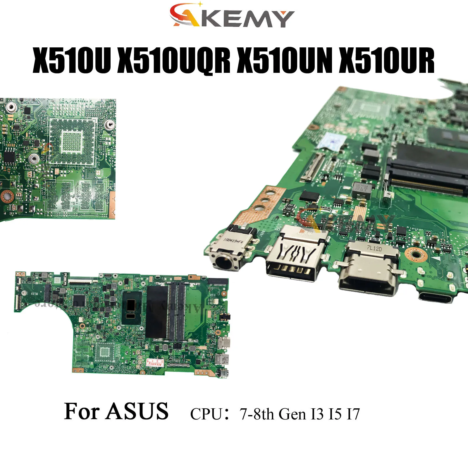 X510UNR Mainboard For X510UF X510UA X510UQ S5100UR S5100U Laptop Motherboard W/I3 I5 I7-6th/7th 930MX/940MX/MX150
X510UNR Mainboard For X510UF X510UA X510UQ S5100UR S5100U Laptop Motherboard W/I3 I5 I7-6th/7th 930MX/940MX/MX150