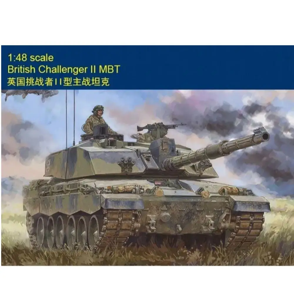 Hobbyboss 84852 1/48 Scale British Challenger II Main Battle Tanks Assembly plastics model kit
Hobbyboss 84852 1/48 Scale British Challenger II Main Battle Tanks Assembly plastics model kit