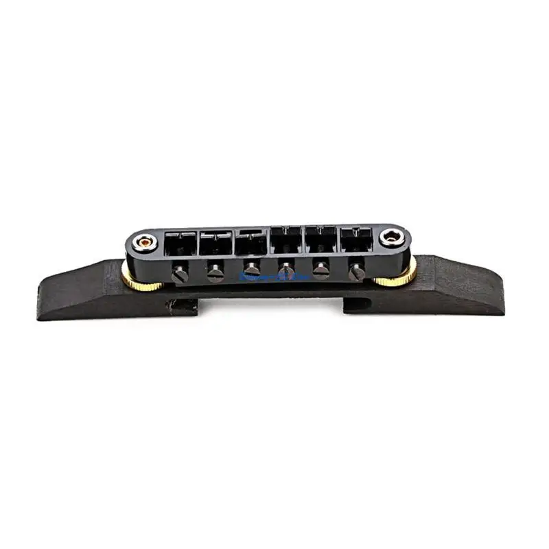Y51D Adjustable 6 Strings Guitar Bridge Roller Saddle Metal Rosewood Guitar Bridge
Y51D Adjustable 6 Strings Guitar Bridge Roller Saddle Metal Rosewood Guitar Bridge