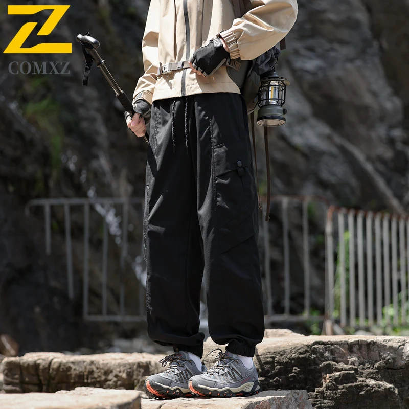 Men's Casual Pants 2025 Summer New Windproof Waterproof Breathable Loose Workwear Harem Pants Outdoor Camping Hiking Men's Pants
Men's Casual Pants 2025 Summer New Windproof Waterproof Breathable Loose Workwear Harem Pants Outdoor Camping Hiking Men's Pants