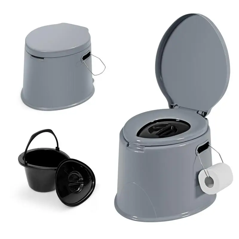 5L Portable Travel Toilet with Paper Holder for Outdoor
5L Portable Travel Toilet with Paper Holder for Outdoor