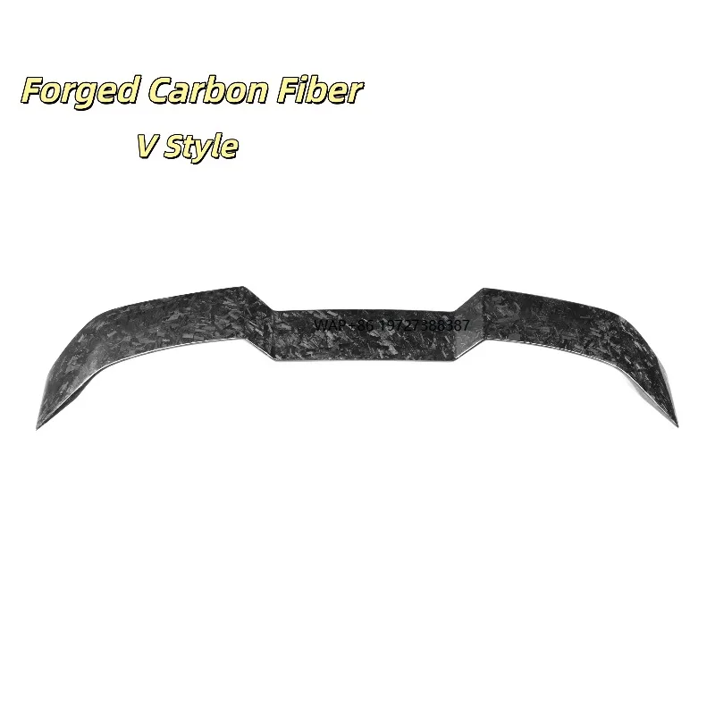 Real Forged Carbon Fiber V Style Rear Spoiler for 5 Series G30 M5 F90 2017+ G30 F90 Trunk Rear Spoiler
Real Forged Carbon Fiber V Style Rear Spoiler for 5 Series G30 M5 F90 2017+ G30 F90 Trunk Rear Spoiler