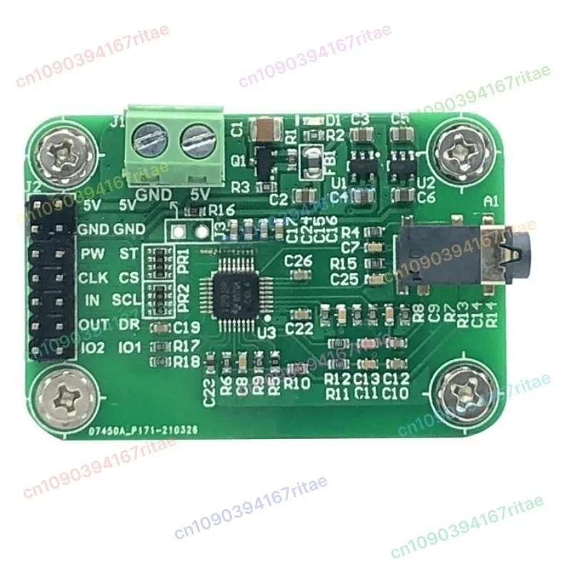 Модуль ADS1292, фронтальный, ЭКГ, модуль дыхательного импеданса
Модуль ADS1292, фронтальный, ЭКГ, модуль дыхательного импеданса