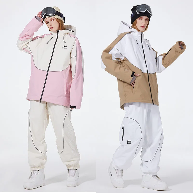 Men's and Women's Snow Clothes Male Winter Warm Windproof Waterproof Snowboarding Ski Wear Female Breathable Outdoor Ski Suites
Men's and Women's Snow Clothes Male Winter Warm Windproof Waterproof Snowboarding Ski Wear Female Breathable Outdoor Ski Suites