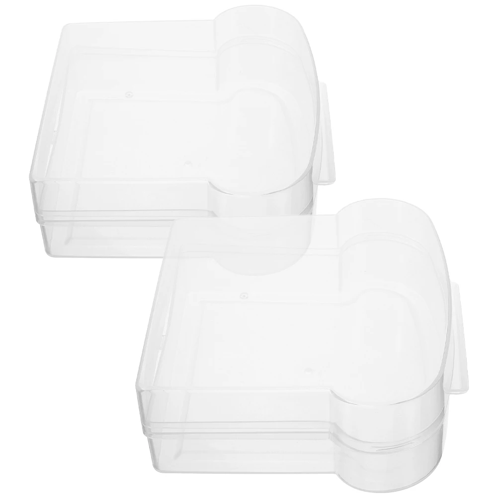 2pcs Sandwich Storage Box Leak-Proof Reusable Container With Lid For Picnic Camping Outdoor Bread Snack Holder Lunch Sub
2pcs Sandwich Storage Box Leak-Proof Reusable Container With Lid For Picnic Camping Outdoor Bread Snack Holder Lunch Sub