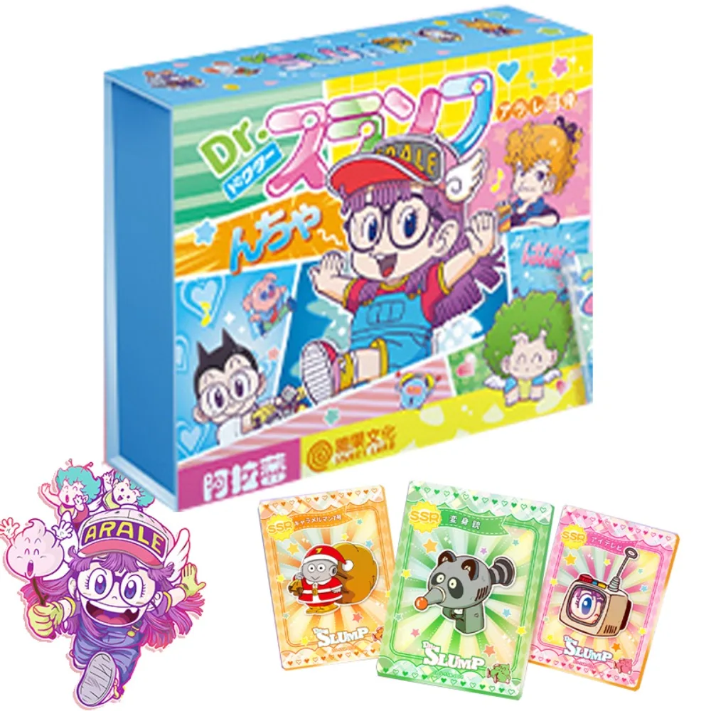 Оригинальная карточка Dr. Slump для детей, досуг, комедия, аниме норимаки, Arare, головоломка, бустер, игра, коллекционная карточка, семейные настольные игрушки
Оригинальная карточка Dr. Slump для детей, досуг, комедия, аниме норимаки, Arare, головоломка, бустер, игра, коллекционная карточка, семейные настольные игрушки