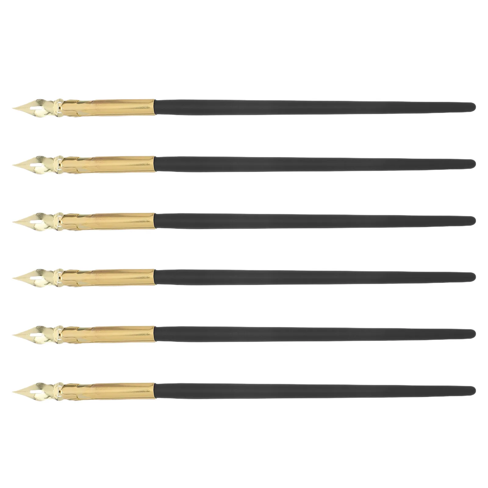 6Pcs Dip Pens Calligraphy Vintage Metal Nib Set Artistic Drawing Painting Chinese Calligraphy Signature Writing Tool
6Pcs Dip Pens Calligraphy Vintage Metal Nib Set Artistic Drawing Painting Chinese Calligraphy Signature Writing Tool