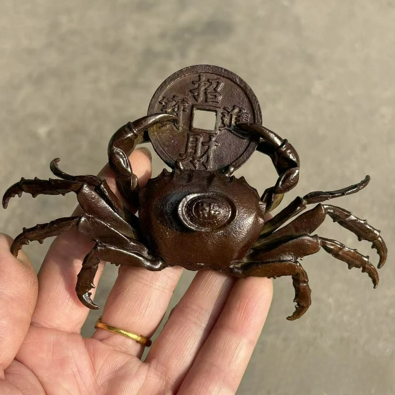 Solid Alloy Copper From All Directions Attract Wealth Treasure Crab Ornaments Home Tea Ceremony Table Decorations Tea Pet Gifts
Solid Alloy Copper From All Directions Attract Wealth Treasure Crab Ornaments Home Tea Ceremony Table Decorations Tea Pet Gifts