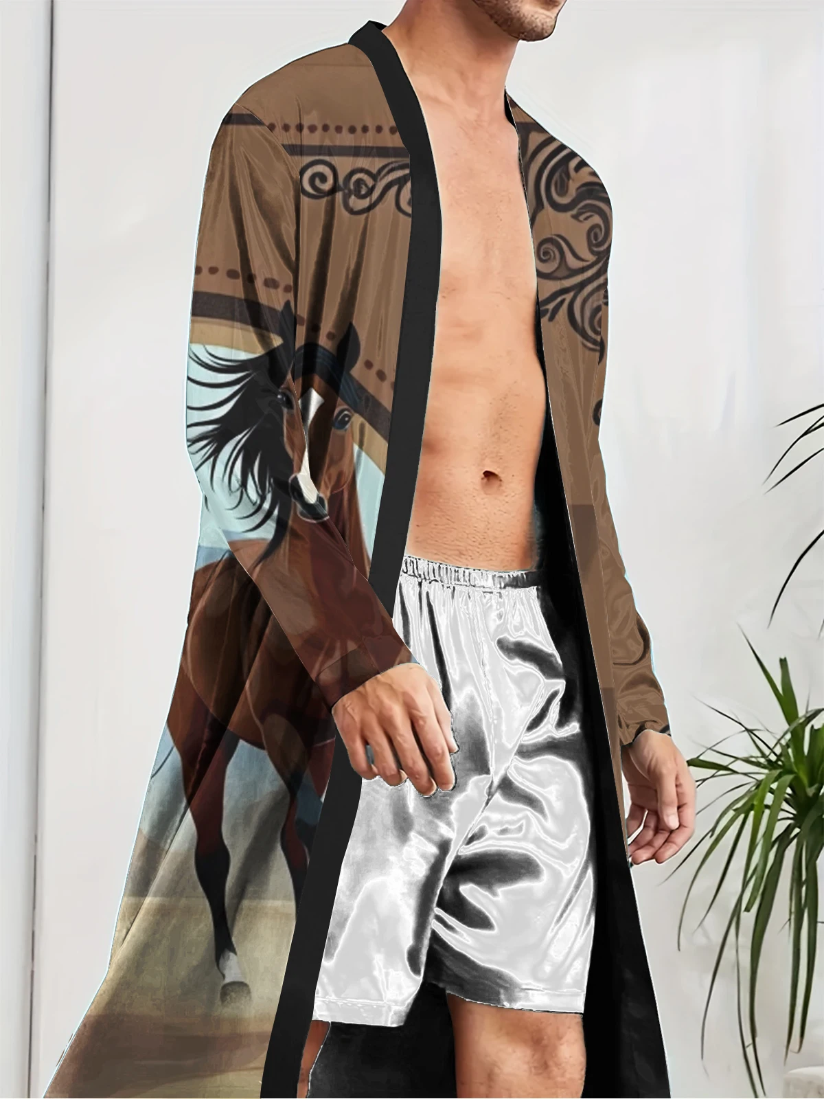 1pcs Men's Robes 2026 Spring/Summer Breathable Funny pajamas robe dressing gown 3D Printed Sleepwear Robes Graphic
1pcs Men's Robes 2026 Spring/Summer Breathable Funny pajamas robe dressing gown 3D Printed Sleepwear Robes Graphic