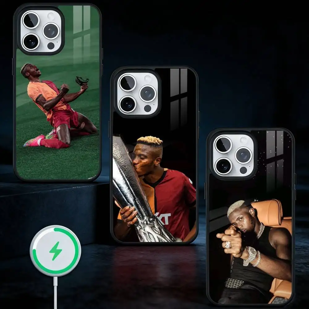 football V-Victor Osimhen Phone Case For iPhone17,16,15,14,13 Plus,Pro Max Magnetic For Magsafe Wireless Charging
football V-Victor Osimhen Phone Case For iPhone17,16,15,14,13 Plus,Pro Max Magnetic For Magsafe Wireless Charging