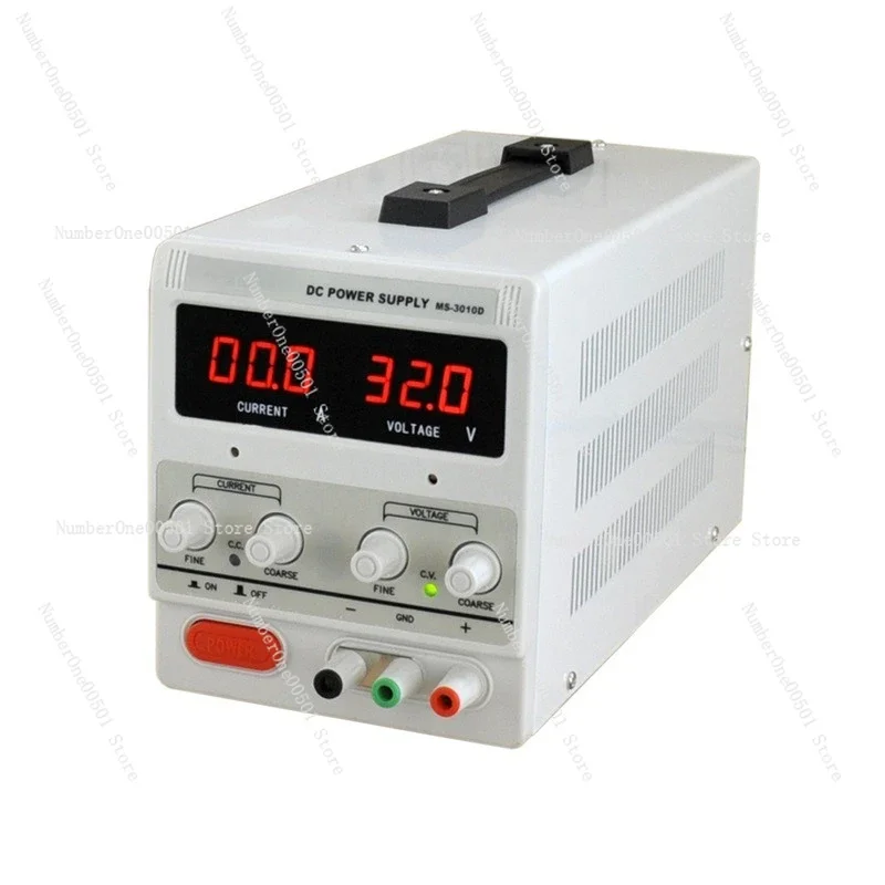MS3010D High Precision Adjustable Switching Power Supply Digital Display DC Power Supply 30V10A 
MS3010D High Precision Adjustable Switching Power Supply Digital Display DC Power Supply 30V10A