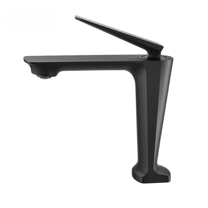 Bathroom Sink Faucet hot and cold Crane Brass gold Sink Faucet Single Handle water tap unique design black
Bathroom Sink Faucet hot and cold Crane Brass gold Sink Faucet Single Handle water tap unique design black