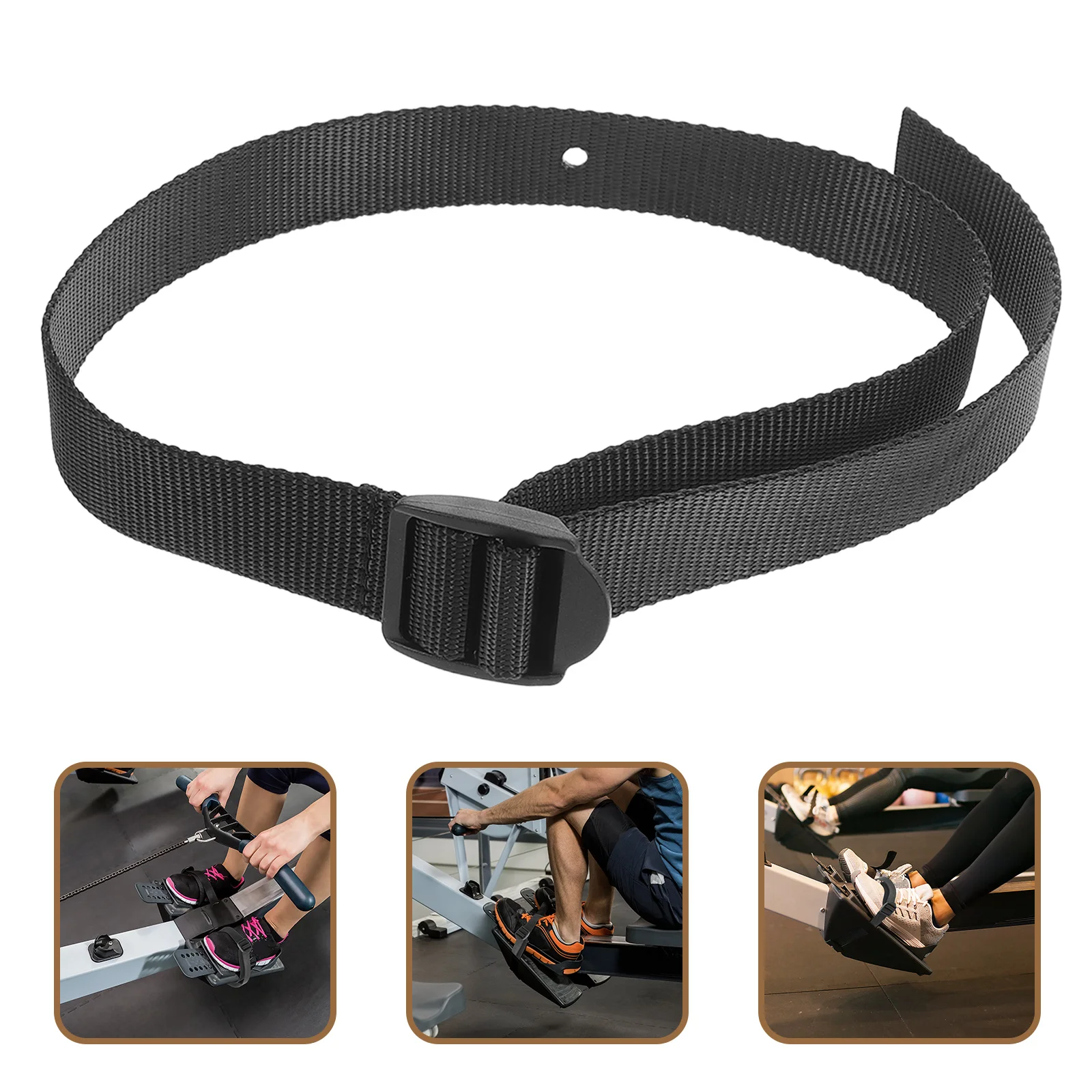 2Pcs Universal Rowing Machine Foot Straps High Strength Nylon Easy Install Replacement Pedal Belts for Home Gym
2Pcs Universal Rowing Machine Foot Straps High Strength Nylon Easy Install Replacement Pedal Belts for Home Gym