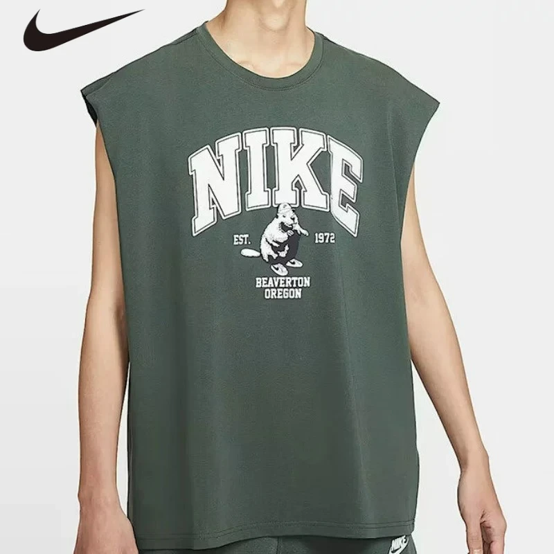 Nike Nike Men's Clothing, Stylish and Comfortable Printed Breathable Casual Sports Sleeveless Crew Neck Vest IH0819-338
Nike Nike Men's Clothing, Stylish and Comfortable Printed Breathable Casual Sports Sleeveless Crew Neck Vest IH0819-338