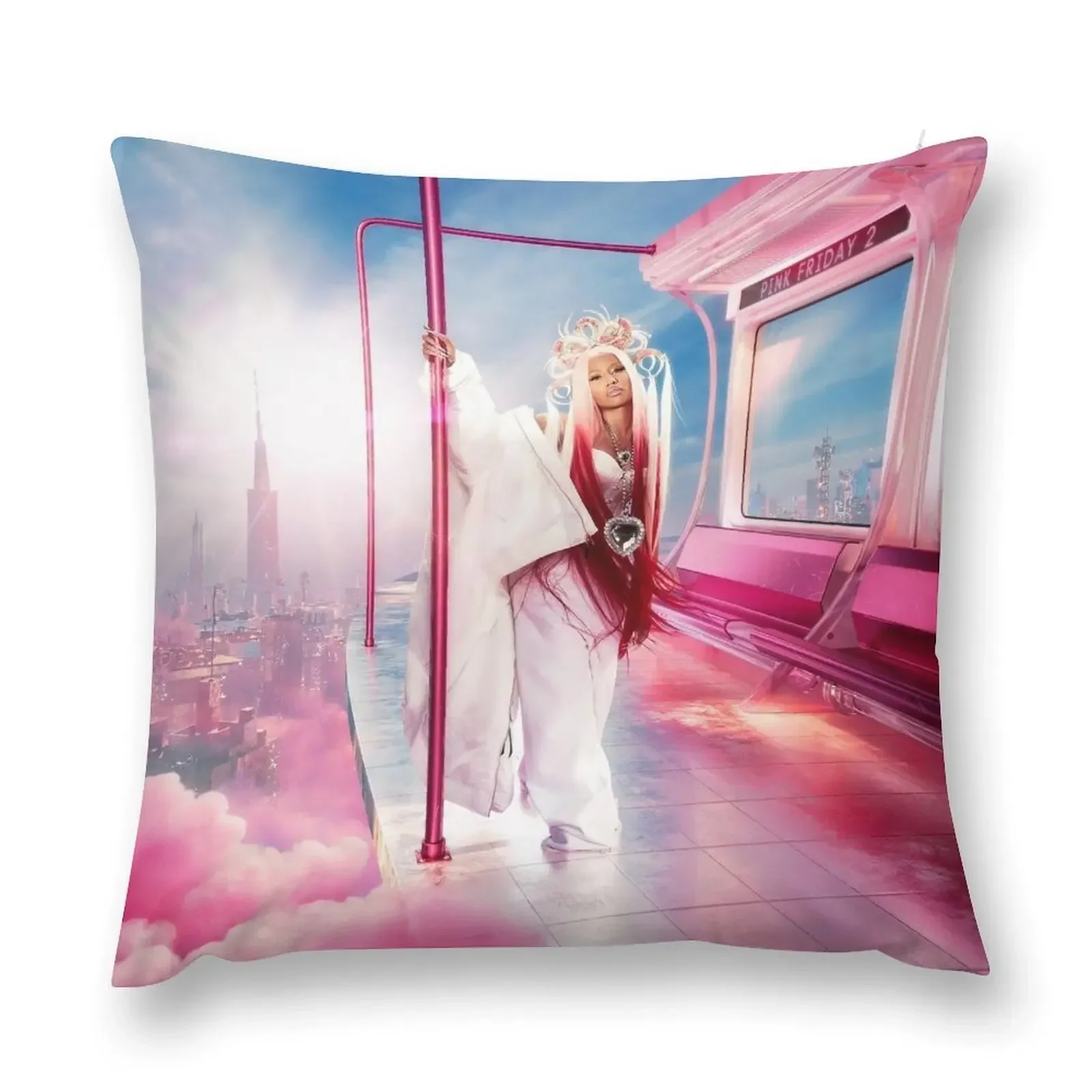 Nicki Minaj Pink Friday 2 Throw Pillow Custom Cushion Photo Decorative Sofa Cushion pillow
Nicki Minaj Pink Friday 2 Throw Pillow Custom Cushion Photo Decorative Sofa Cushion pillow
