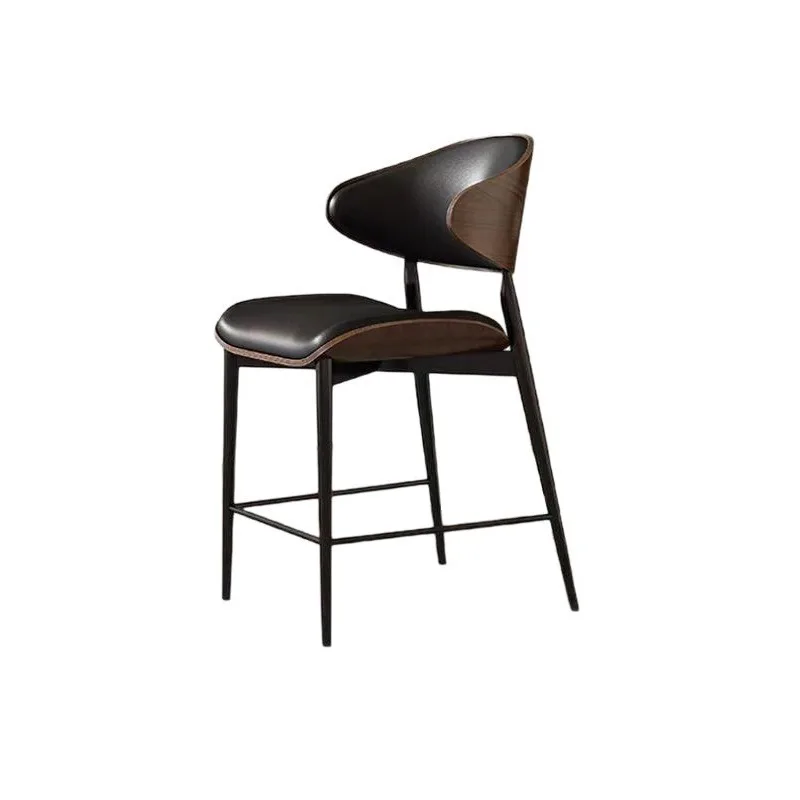 Retro medieval dining chairs, restaurant bar, island platform solid wood backrest, high-end bar chair
Retro medieval dining chairs, restaurant bar, island platform solid wood backrest, high-end bar chair
