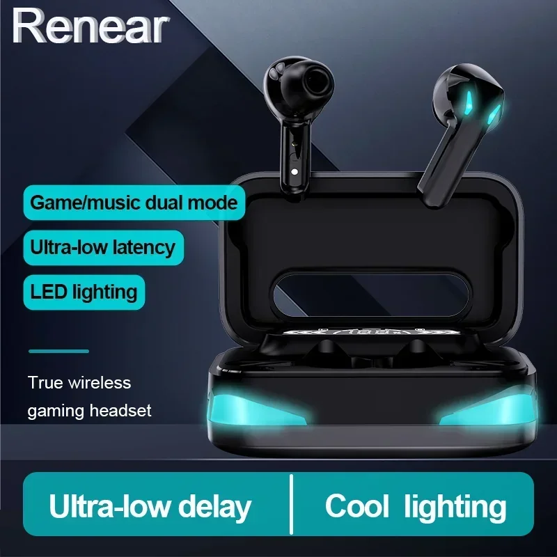 Wireless Earphone LED Display TWS BT5.4 Bluetooth Headset Waterproof Noise Reduction With HD Microphone For Gaming Sports Music
Wireless Earphone LED Display TWS BT5.4 Bluetooth Headset Waterproof Noise Reduction With HD Microphone For Gaming Sports Music