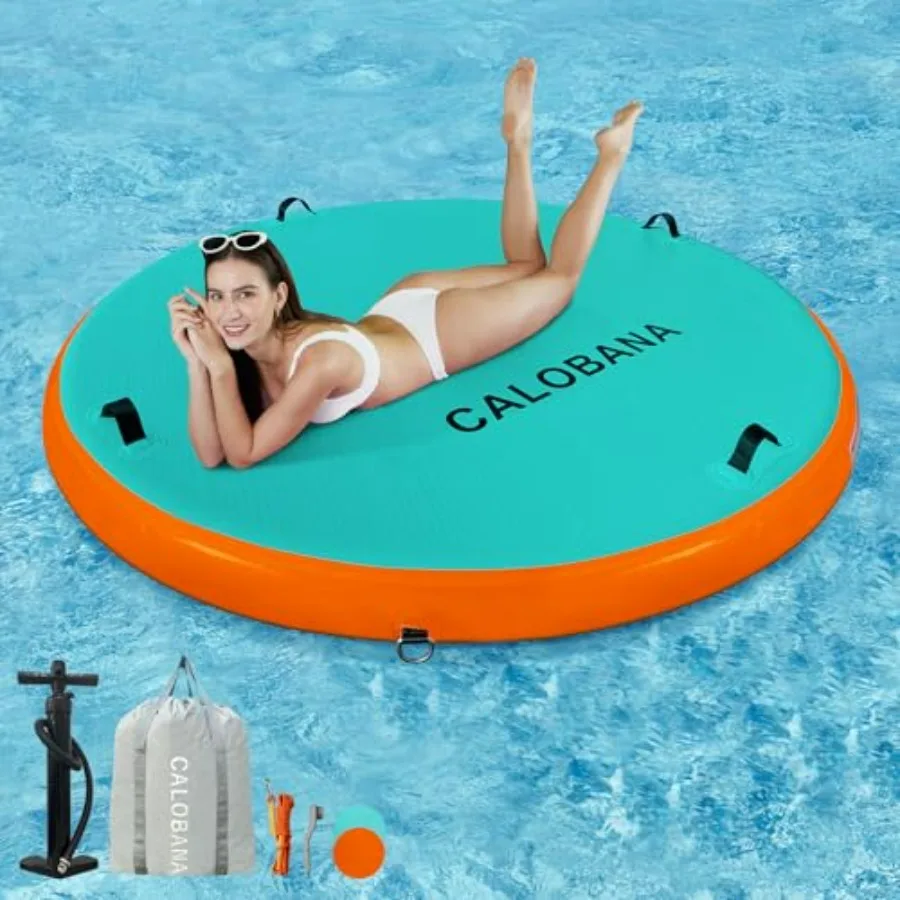 Water Hammock Inflatable Round Floating Ring for lake, river, beach, pool parties; PVC material, blue color, ultra-stable and e
Water Hammock Inflatable Round Floating Ring for lake, river, beach, pool parties; PVC material, blue color, ultra-stable and e