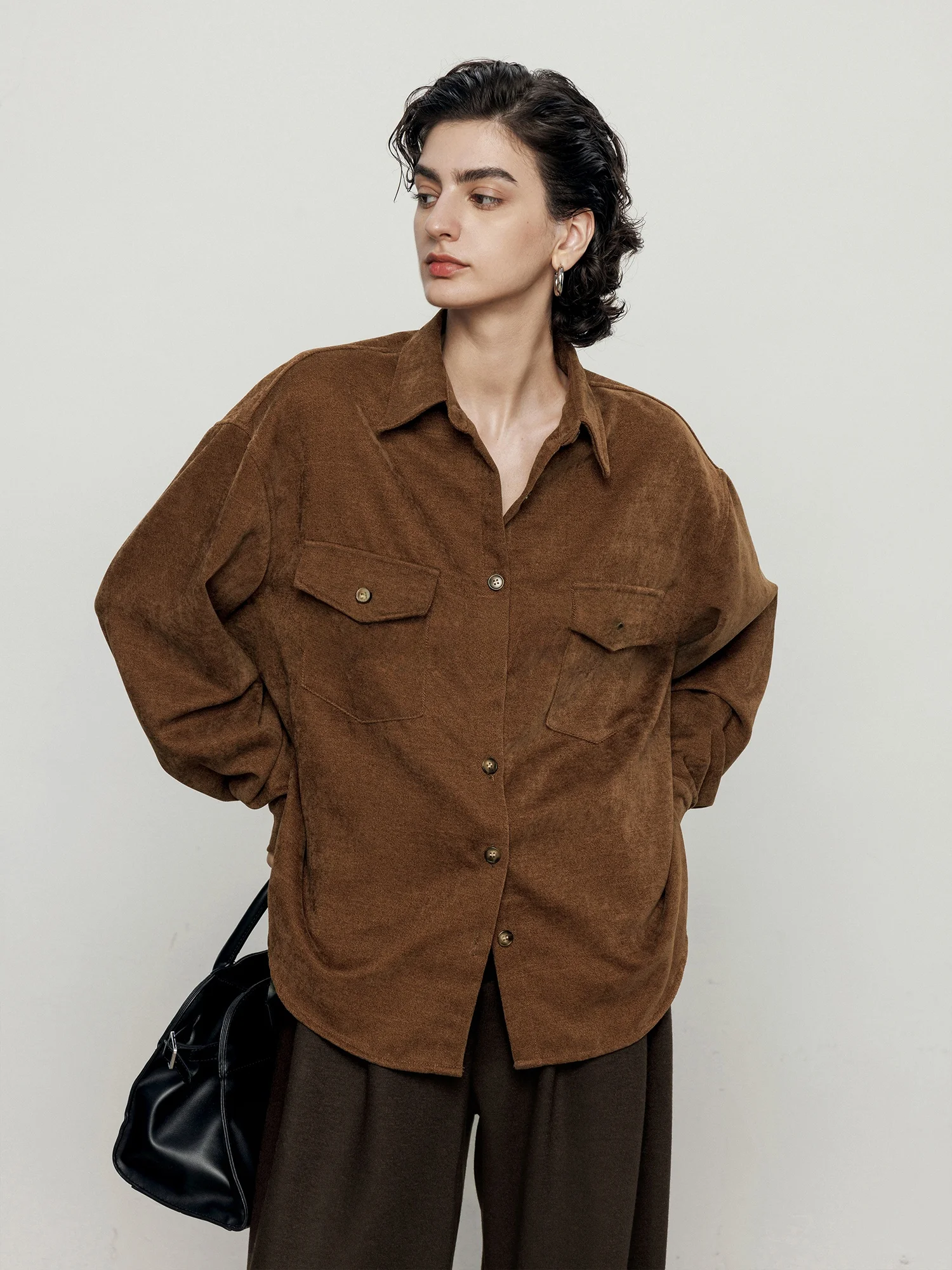 Casual Sle Long Sve Collar irt Women's Layering Top Autumn Winter Polyester Fiber Loose Fit Color Button Cl...
Casual Sle Long Sve Collar irt Women's Layering Top Autumn Winter Polyester Fiber Loose Fit Color Button Cl...