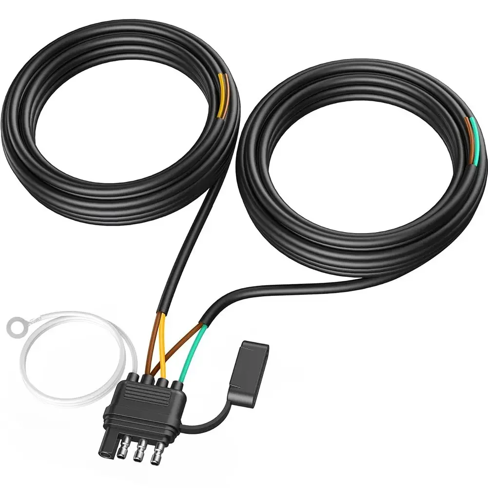 5 Wire Harness 4Pin Connector Installation For Brake Lights 12V Voltage Compatibility Color-woven Trailer Harness For Campers
5 Wire Harness 4Pin Connector Installation For Brake Lights 12V Voltage Compatibility Color-woven Trailer Harness For Campers