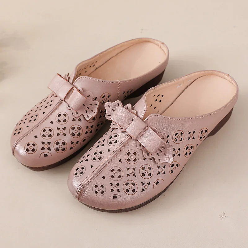 2025 Luxury real leather mules sandals women summer cutout slipper flats shoes for woman hollow slides sandals ladies lazy shoes
2025 Luxury real leather mules sandals women summer cutout slipper flats shoes for woman hollow slides sandals ladies lazy shoes