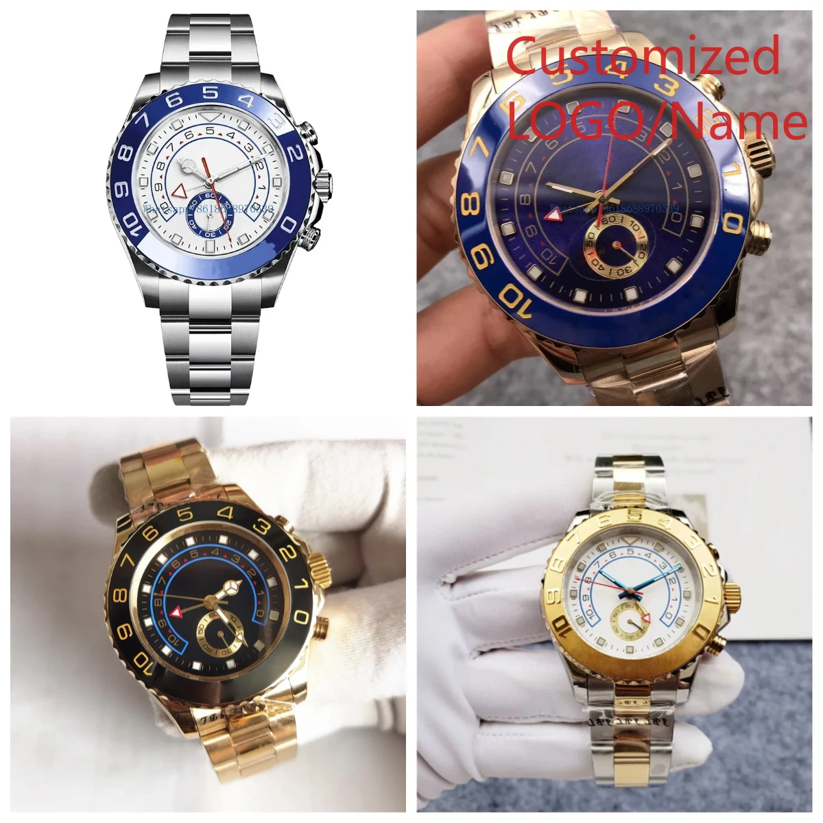 Wholesale watch Customized Watch Men's 44mm Automatic Mechanical Male Brand Clock Top Watches
Wholesale watch Customized Watch Men's 44mm Automatic Mechanical Male Brand Clock Top Watches