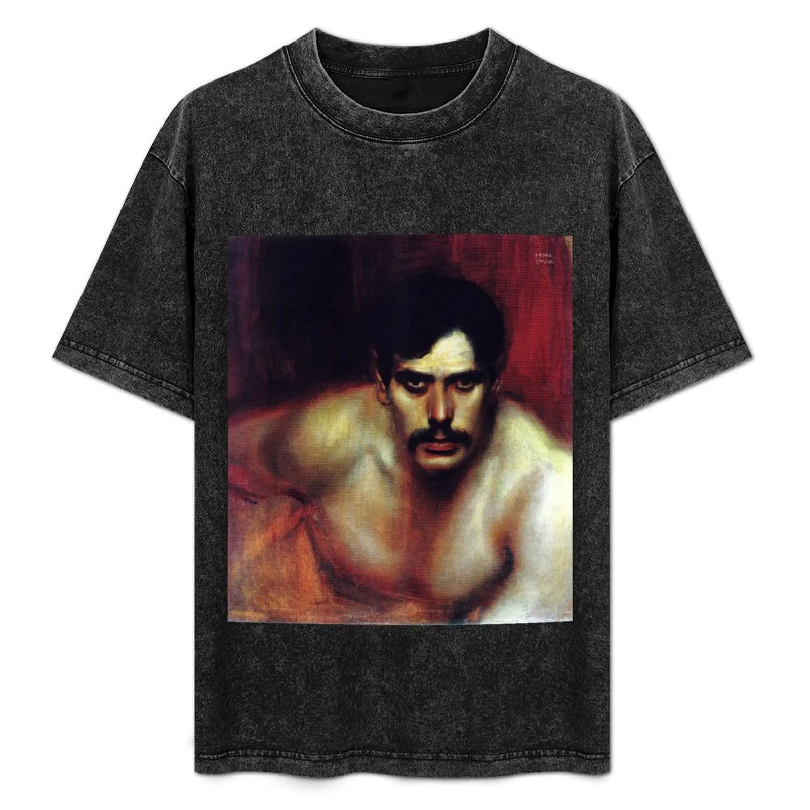 Male Portrait Study (A Bad Conscience) - Franz Von Stuck T-Shirt Stylish Graphic Short Sleeve Top
Male Portrait Study (A Bad Conscience) - Franz Von Stuck T-Shirt Stylish Graphic Short Sleeve Top