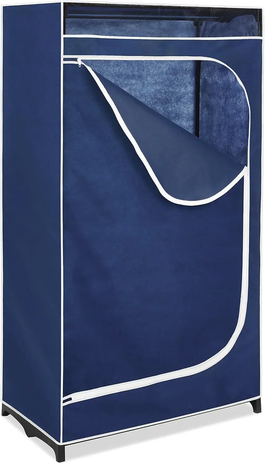 Freestanding Garment Organizer with Durable Fabric Cover for Closet Storage
Freestanding Garment Organizer with Durable Fabric Cover for Closet Storage