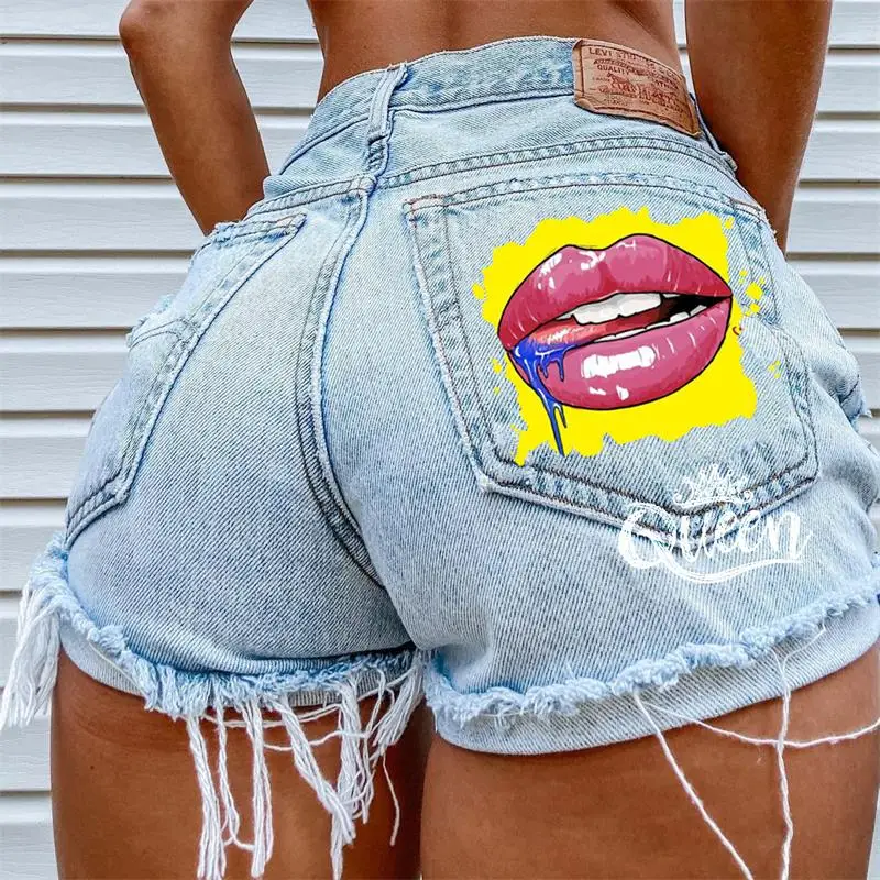 Women's Denim Shorts 2024 Summer New Fashion Sexy Multi-Button Printed Casual Plus Size Shorts
Women's Denim Shorts 2024 Summer New Fashion Sexy Multi-Button Printed Casual Plus Size Shorts