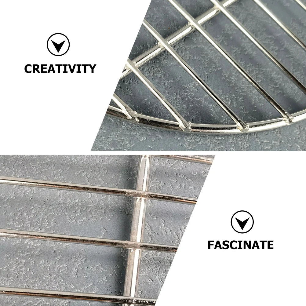 Stainless Steel Round Grill Mesh 22cm BBQ Baking Mat Wear Resistant Practical Barbecue Rack Outdoor Grilling Mesh
Stainless Steel Round Grill Mesh 22cm BBQ Baking Mat Wear Resistant Practical Barbecue Rack Outdoor Grilling Mesh