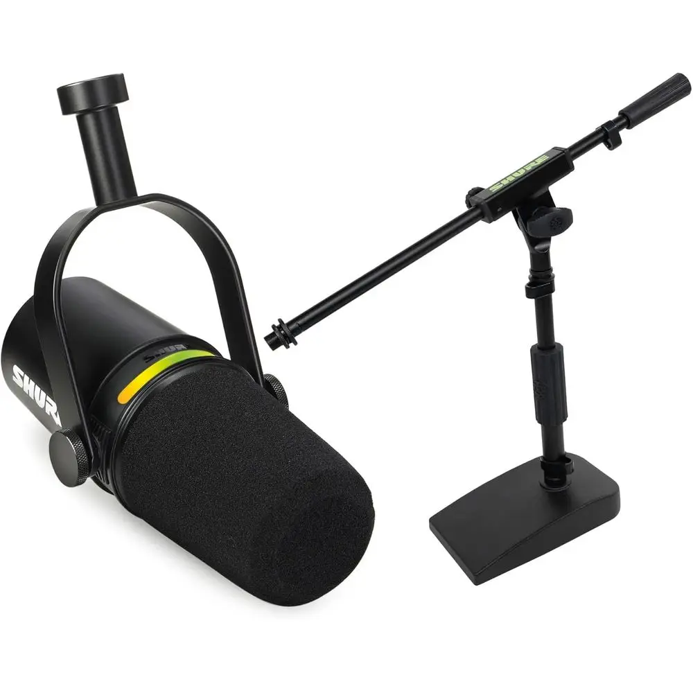 Сертифицированный OBS динамический микрофон со светодиодной сенсорной панелью, USB-C и XLR, автоматическим уровнем, цифровым поп-фильтром - черный
Сертифицированный OBS динамический микрофон со светодиодной сенсорной панелью, USB-C и XLR, автоматическим уровнем, цифровым поп-фильтром - черный