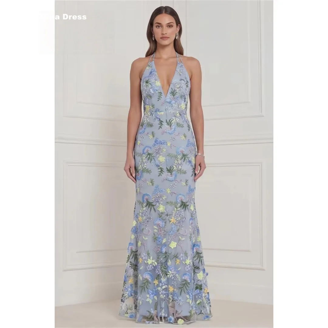 Mina Customized Flowers Elegant Women's Dresses for Special Occasions V-neck Sleeveless Prom Dress Women's Wedding Party Attire
Mina Customized Flowers Elegant Women's Dresses for Special Occasions V-neck Sleeveless Prom Dress Women's Wedding Party Attire