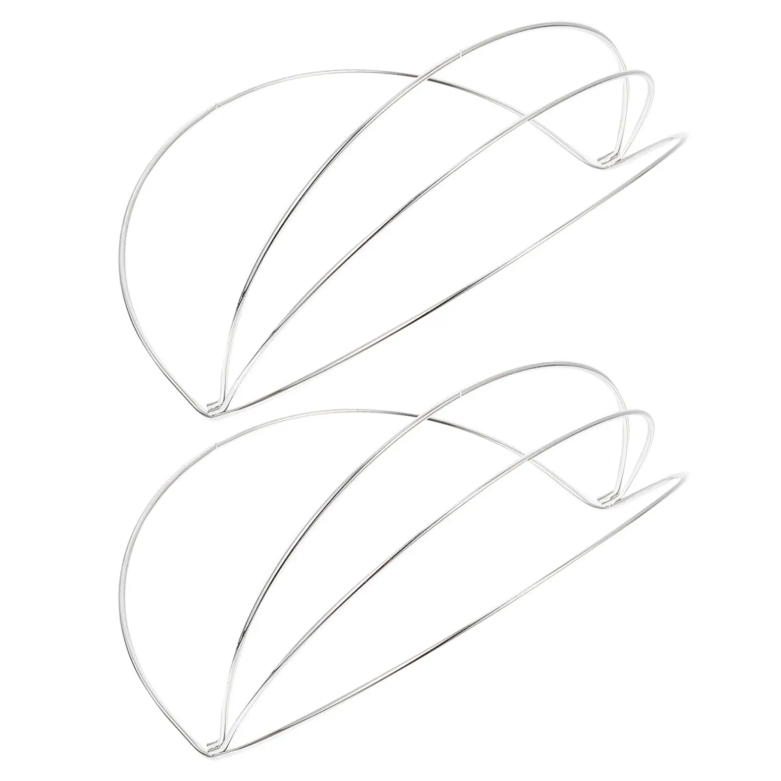 2Pcs Crown DIY Base Headband Headdress Accessory Iron Girls White Electroplated Durable Practical Wedding Banquet Party Hair
2Pcs Crown DIY Base Headband Headdress Accessory Iron Girls White Electroplated Durable Practical Wedding Banquet Party Hair
