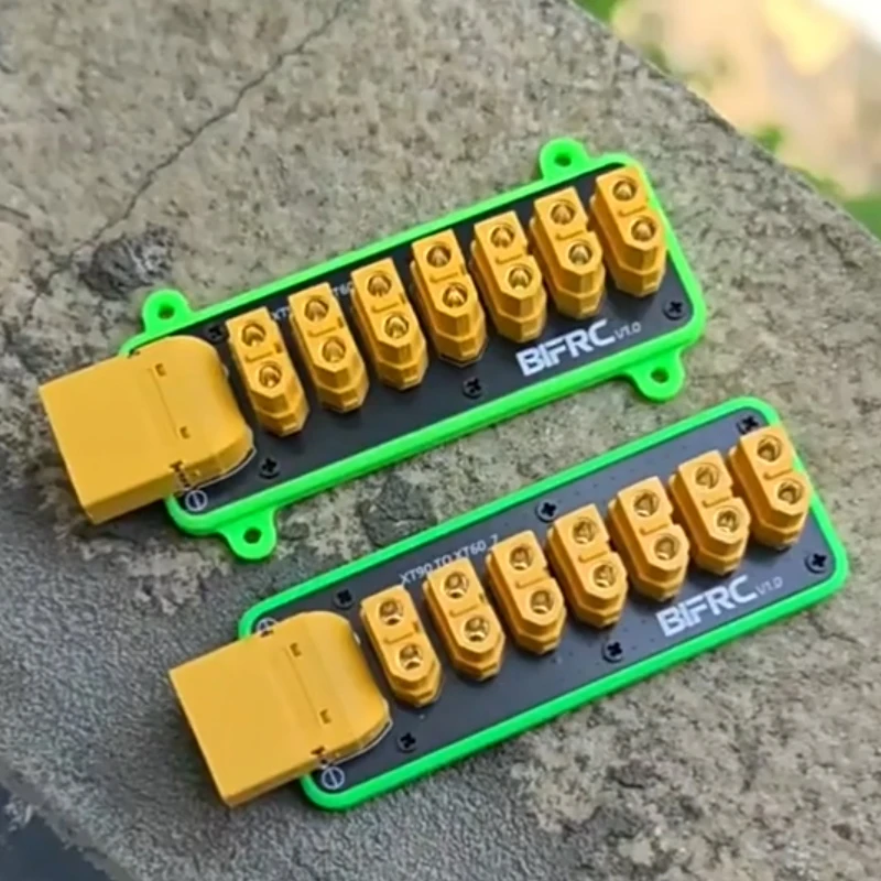 1PCS 100A Load Current 1-to-7 Power Distribution Board XT90-to-XT60 PDB Module for RC Drone/Robotics/Industrial Equipment
1PCS 100A Load Current 1-to-7 Power Distribution Board XT90-to-XT60 PDB Module for RC Drone/Robotics/Industrial Equipment