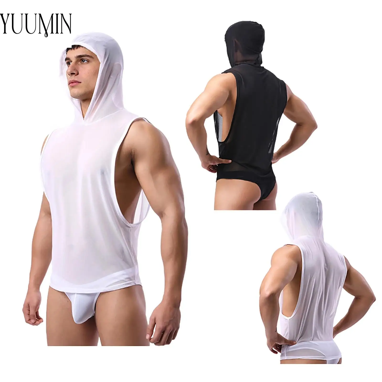 Men Breathable Mesh Hooded Vest Sheer Sleeveless Athletic Tank Lightweight Cool for Gym Running Bodybuilding Fitness
Men Breathable Mesh Hooded Vest Sheer Sleeveless Athletic Tank Lightweight Cool for Gym Running Bodybuilding Fitness