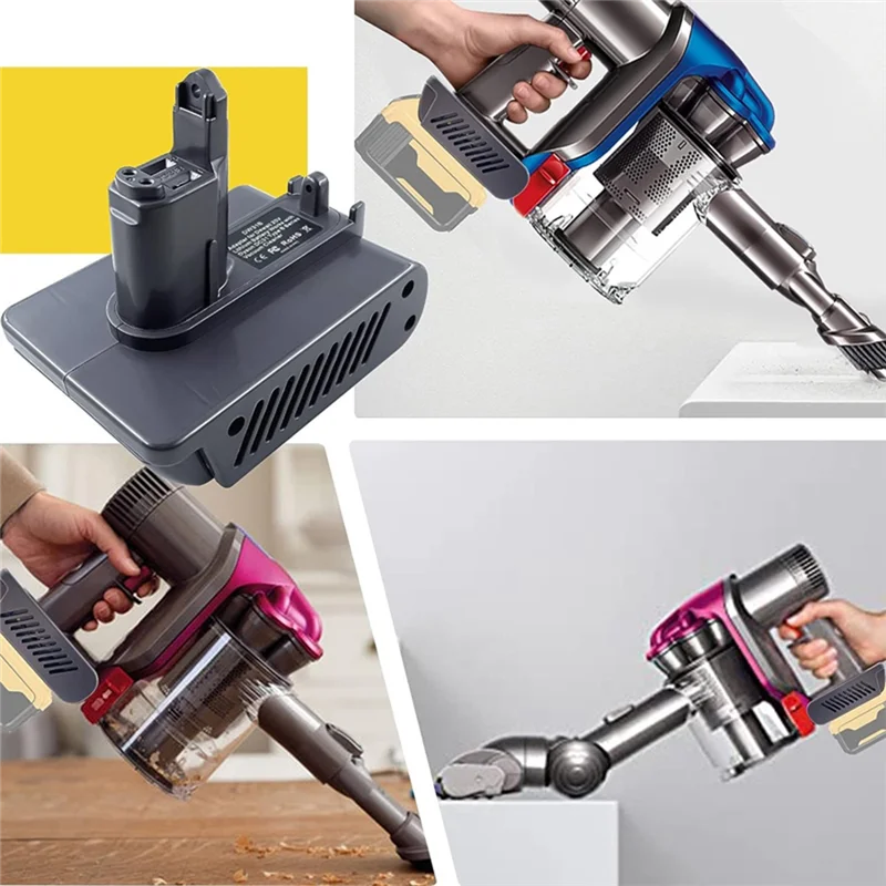 DW31B Battery Adapter For Dewalt 20V Li- Battery To For Dyson Type B DC31 DC35 DC34 Battery Vacuum Cleaner Tool Easy To Use-A
DW31B Battery Adapter For Dewalt 20V Li- Battery To For Dyson Type B DC31 DC35 DC34 Battery Vacuum Cleaner Tool Easy To Use-A