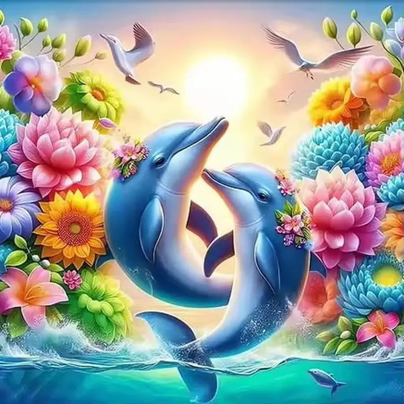 CHENISTORY 5D DIY Diamond Embroidery Dolphin Animals Craft Kit Diamond Painting Rhinestone Picture Mosaic Sale Home Decoration
CHENISTORY 5D DIY Diamond Embroidery Dolphin Animals Craft Kit Diamond Painting Rhinestone Picture Mosaic Sale Home Decoration