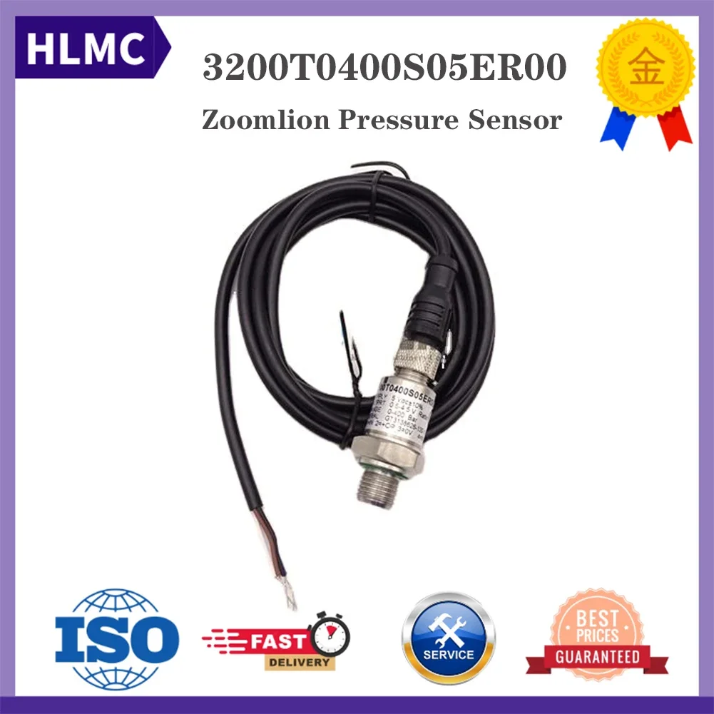 High Performance 3200T0400S05ER00 High Pressure Sensor Zoomlion Construction Machinery Parts
High Performance 3200T0400S05ER00 High Pressure Sensor Zoomlion Construction Machinery Parts