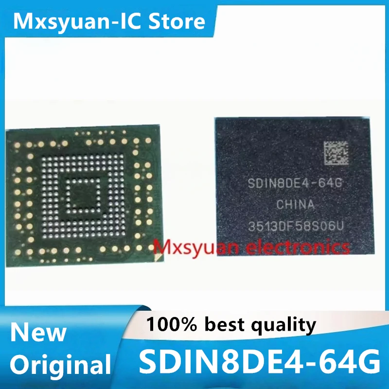 100% оригинал, 1 шт. ~ 10 шт./лот, SDIN8DE4-64G SDIN8DE4-64 BGA153 EMMC, 64 ГБ флэш-чип
100% оригинал, 1 шт. ~ 10 шт./лот, SDIN8DE4-64G SDIN8DE4-64 BGA153 EMMC, 64 ГБ флэш-чип